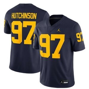 Jordan Men's Navy and Gold Jersey
